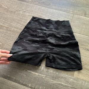 Bombshell Sportswear black camo shorts